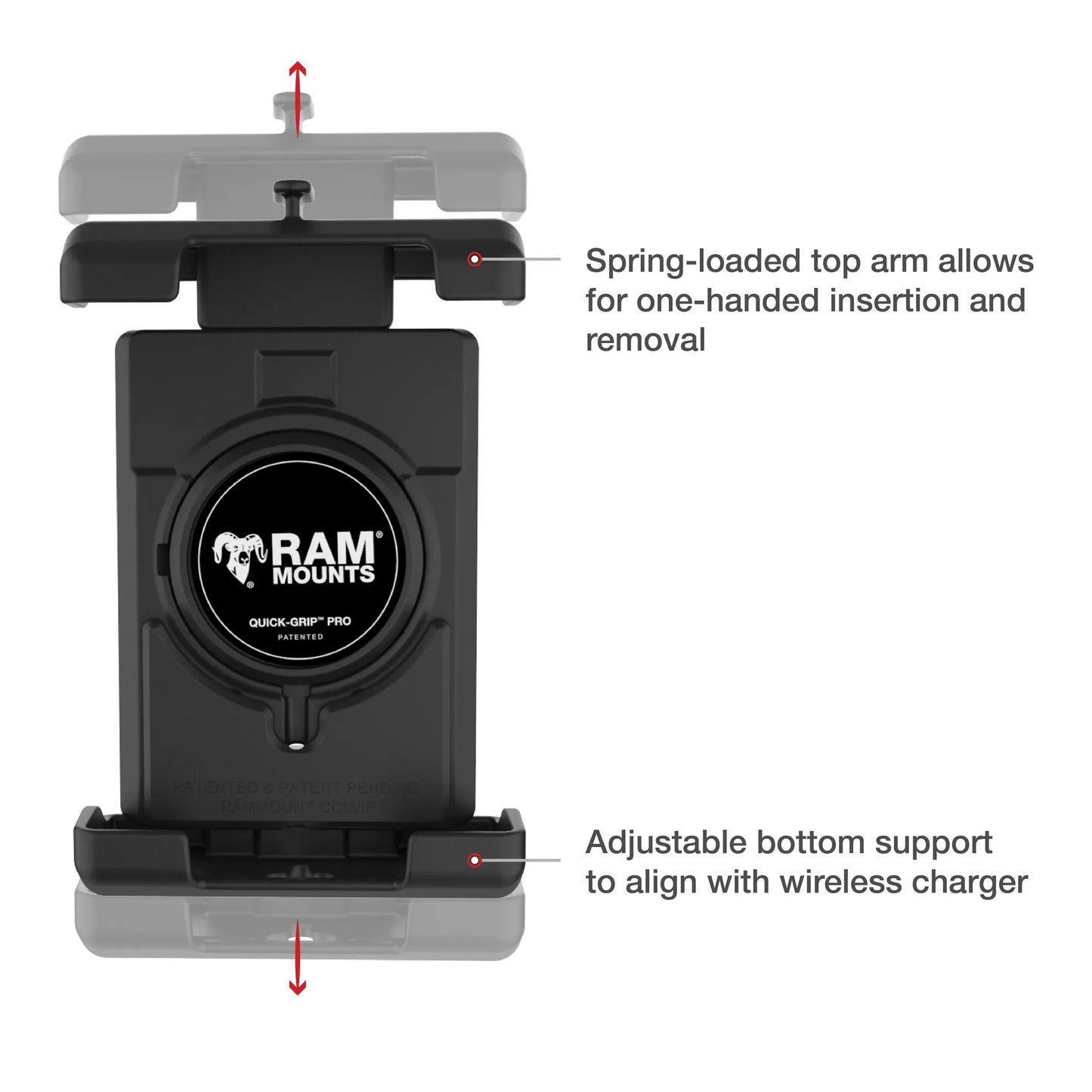 Support RAM Quick-Grip pour téléphones plus grands et plus encore - RAM-HOL-PD4U