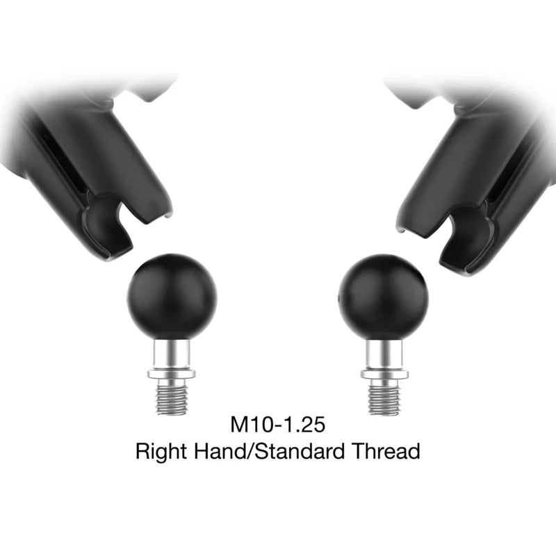 RAM Tough-Mirror Kit met Arm & M10-1.25/ 1.50  Bases – RAM-B-349-465RL