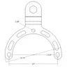 RAM Mount Support moto pour réservoir d'essence avec support smartphone X-Grip (RAM-B-410-A-UN7BU)