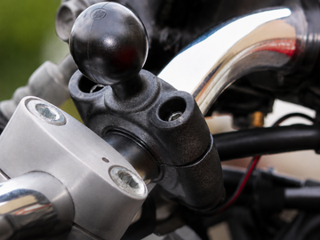 RAM Mount fixation de barre (grand modèle) avec tête sphérique 1 pouce - RAM-B-408-112-15U