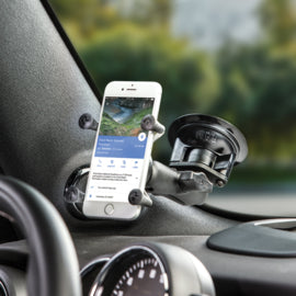 Support à ventouse RAM Mount avec support de téléphone X-Grip (RAM-B-166-UN7U)