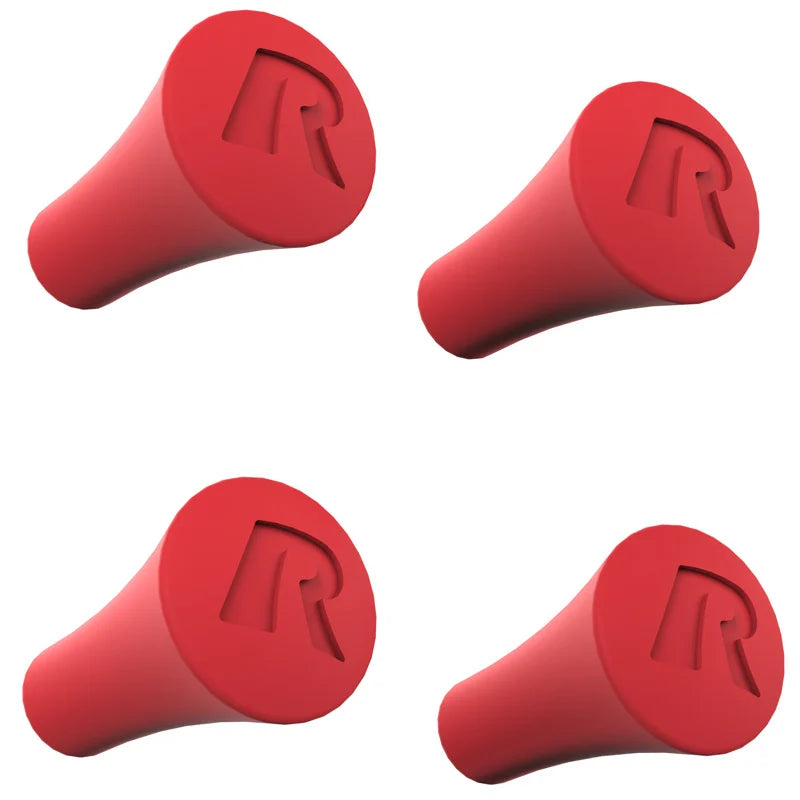 Capuchons en caoutchouc rouge RAM Mount pour X-Grip universel - RAP-UN-CAP-4-REDU
