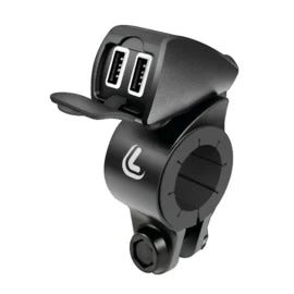 Combinaison : chargeur sans fil RAM X-grip + Lampa USB Fix Trek