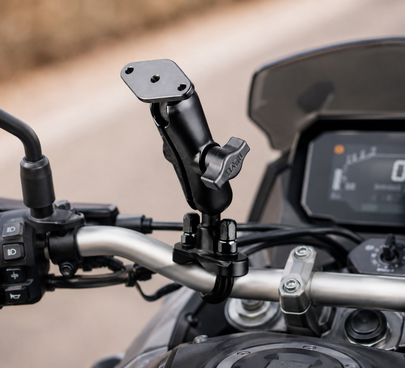 RAM U-Bout Stangmontage met Medium Arm - RAM-B-149ZU