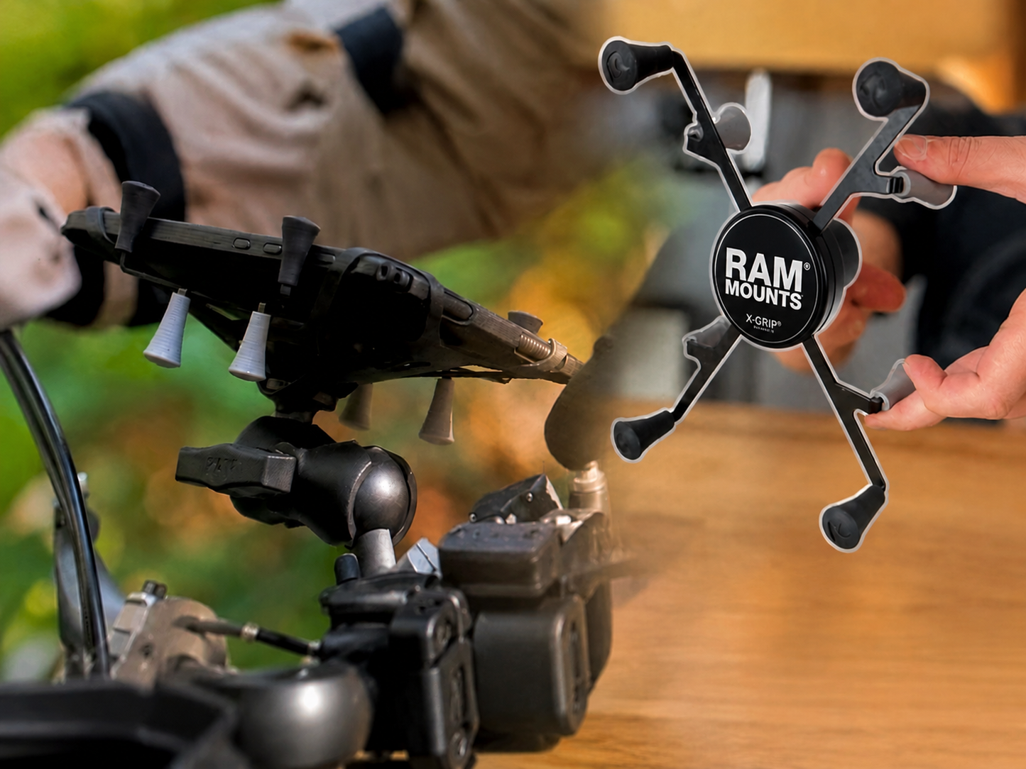 RAM X-Grip Tablethouder voor 7” en 8” tablets – RAM-HOL-UN8BU