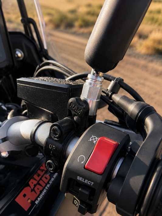 DoubleTake Mirror Omgekeerde Draad Adapter M10 x 1.25 | Voor Yamaha / KTM / Husqvarna