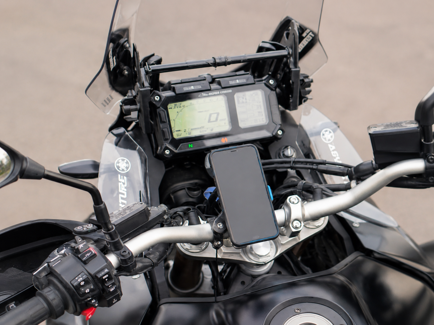 Quad Lock Support Guidon avec Coque iPhone