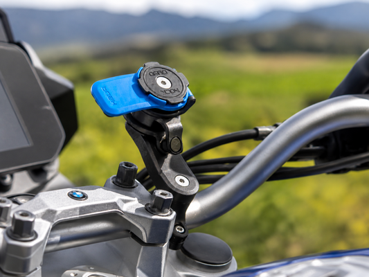 Quad Lock Stuurklem motor Telefoonhouder – Handlebar Clamp Mount - QLM-HBR