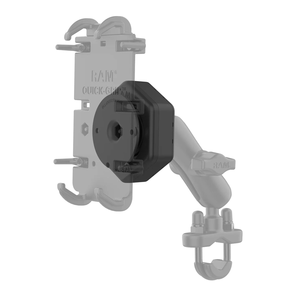 RAM Mount Vibe-Safe NPT-adapter voor 2-gatshouders