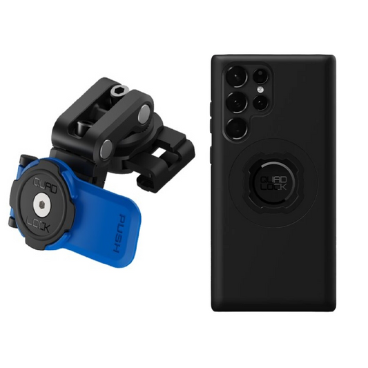 Quad Lock Brake Reservoir Mount Bundle with Samsung Case