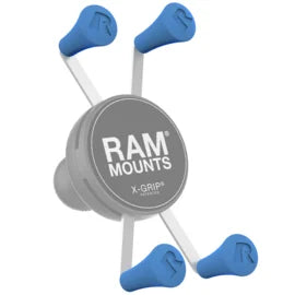 RAM Mount embouts en caoutchouc bleus pour X-Grip universel - RAP-UN-CAP-4-BLUEU