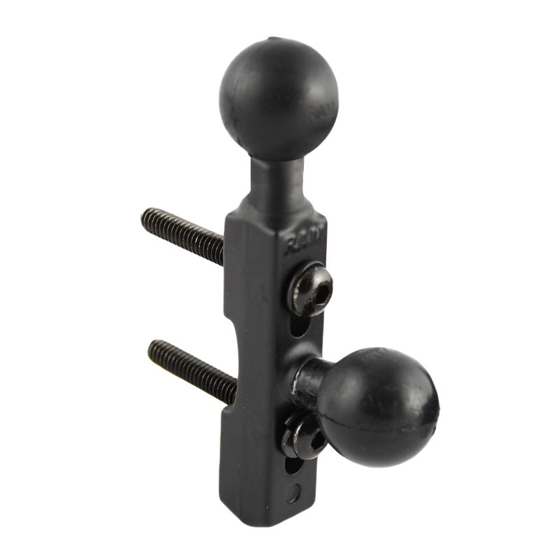 RAM Mount dubbele koppelings-/remreservoir basis met 2x 1 inch kogel - RAM-B-309-6U