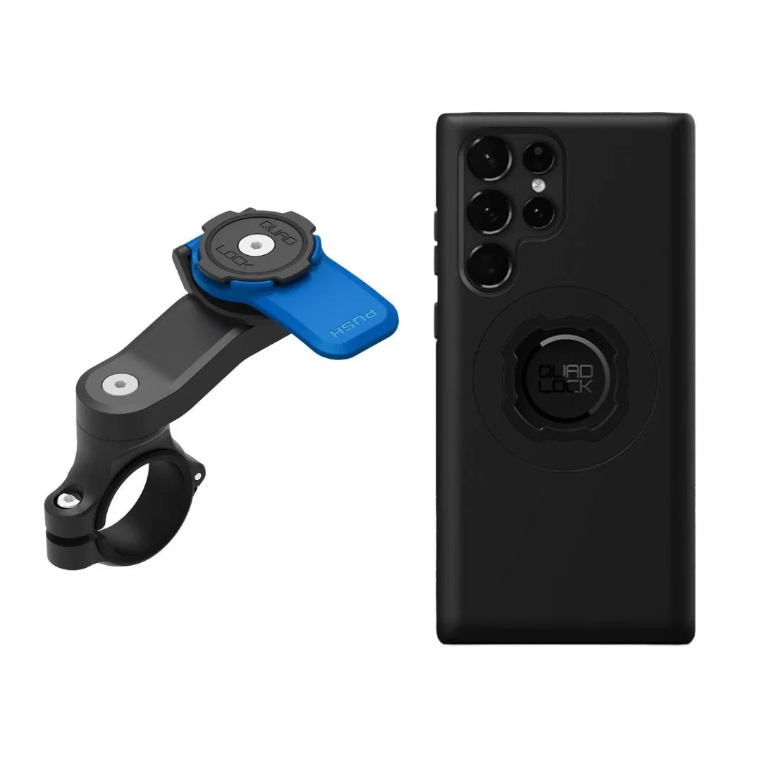 Quad Lock Handlebar Mount Bundle with Samsung Case