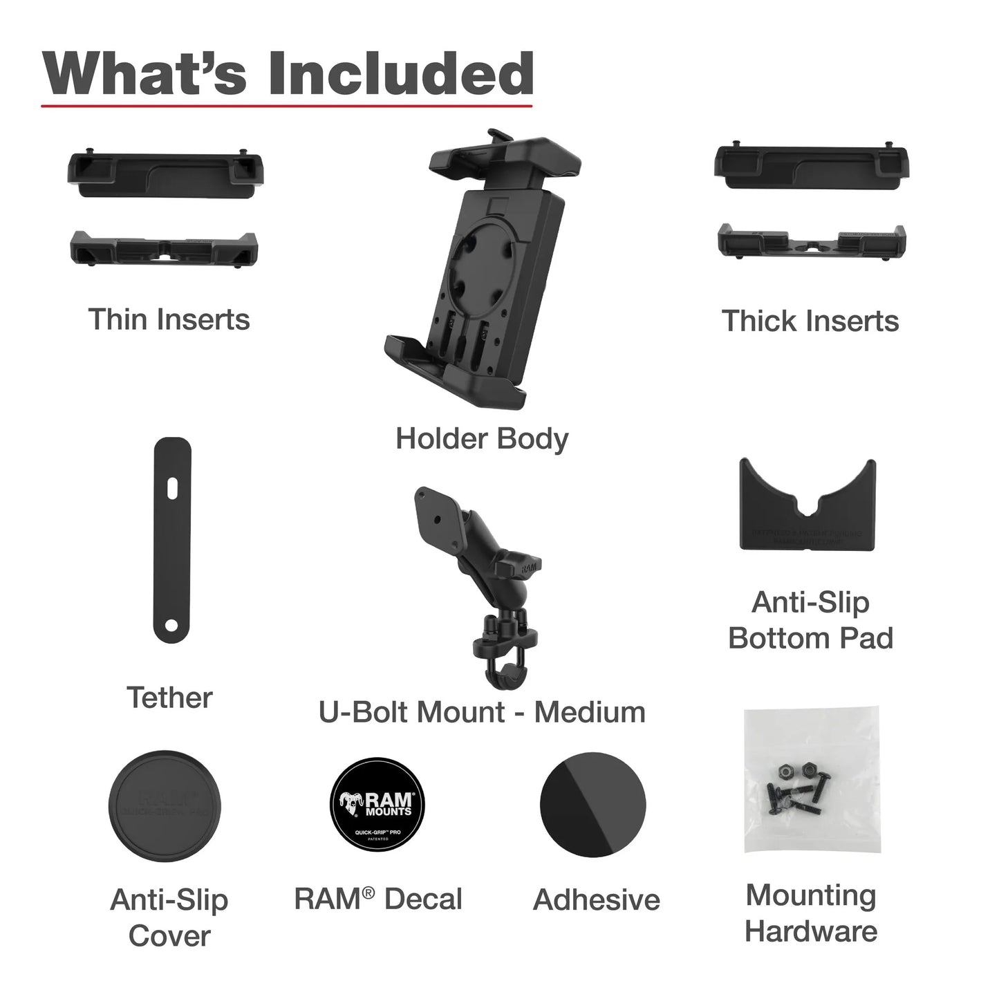 Support RAM Mount Quick-Grip pour grands smartphones (RAM-B-149Z-PD4U)